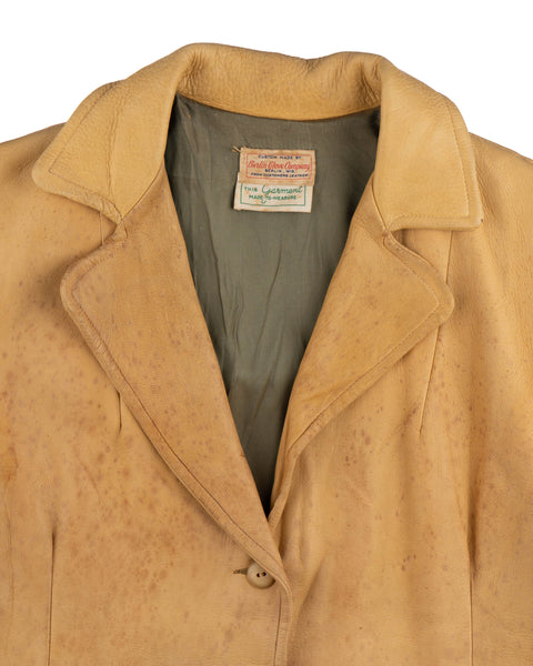 50’s Berlin Glove Buckskin Jacket - Small