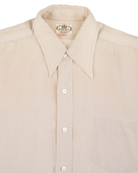 1950s Brent Acetate Button-Up Shirt