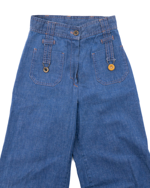70’s Shotgun Denim Flares - 24” x 32”
