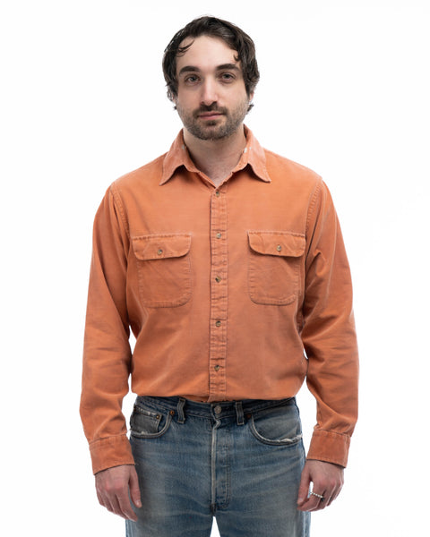 70’s Corduroy Button-Up - Large