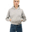 70’s Grey Raglan Hoodie - Small