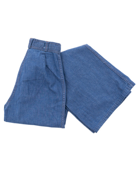 70’s Shotgun Denim Flares - 24” x 32”