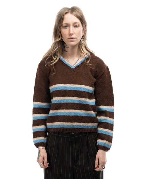 60’s Hand Knit Sweater - Small