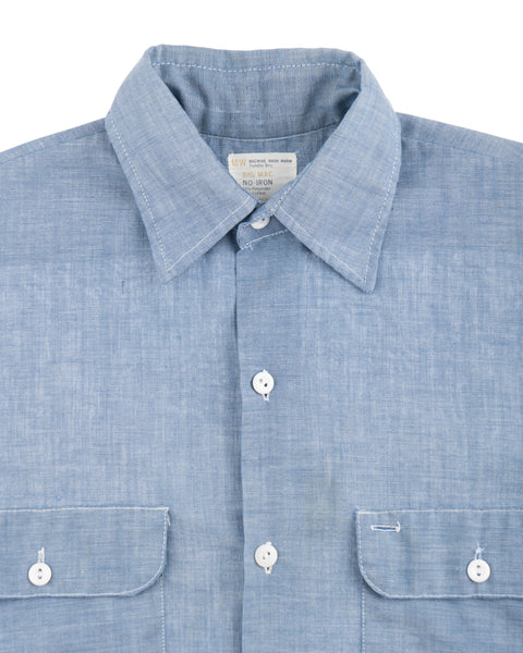 70’s Big Mac Chambray Shirt - Medium