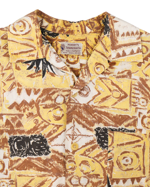 60’s Penney’s Loop Collar Aloha Shirt - Small