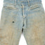 70’s Thrashed Flared Denim - 27” x 26”