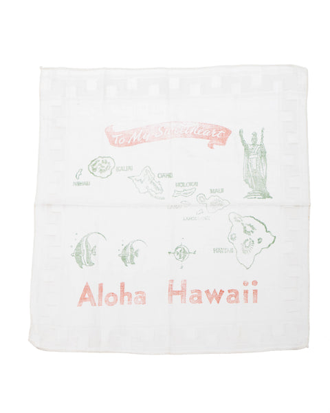 50’s Aloha Sweetheart Handkerchief - OS