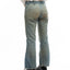 70’s Thrashed Flared Denim - 27” x 26”