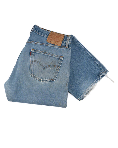 90’s Thrashed Levi’s 501 Denim - 33” x 30”