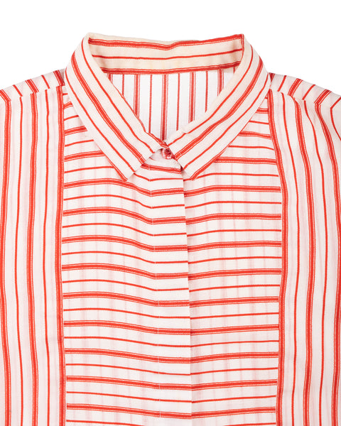 60’s Striped Button-Up - Small