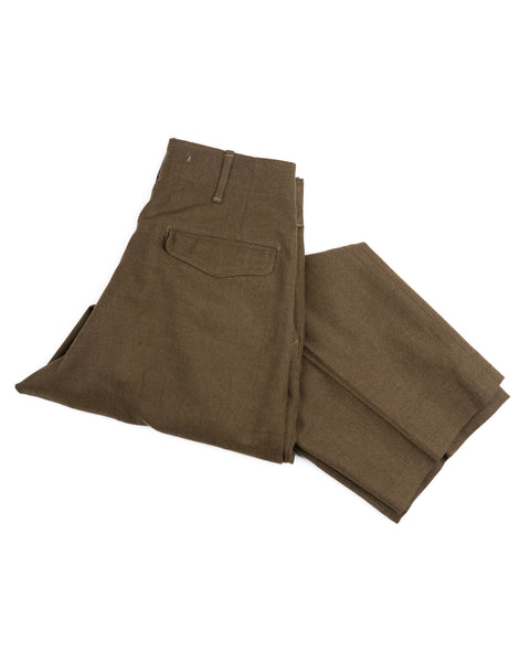 WW2 Wool Trousers - 28” x 26”