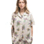 70’s Poly Floral Shirt - Small