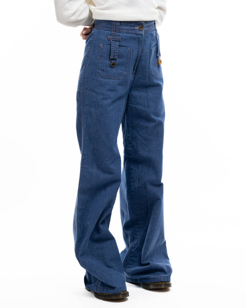 70’s Shotgun Denim Flares - 24” x 32”