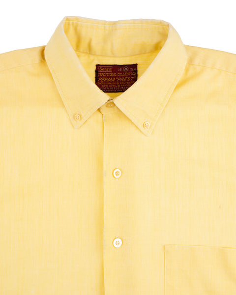 60’s Sears Perma Prest Button-Up - Medium