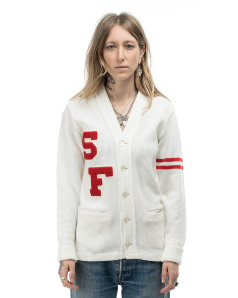 70’s SF Varsity Cardigan - Small