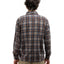70's Rayon Blend Plaid Shirt - Medium