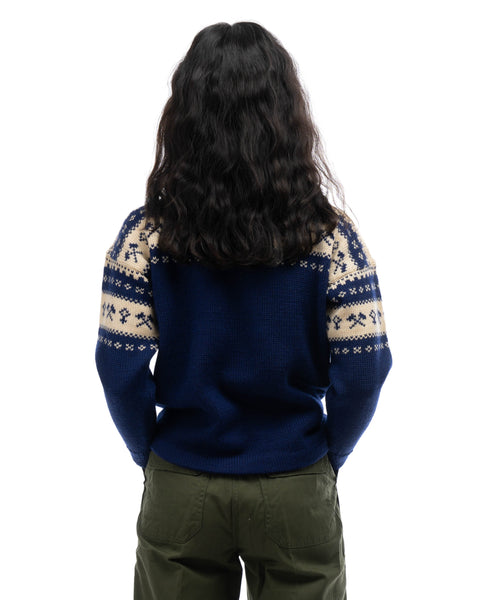 40’s Boatneck Wool Sweater - Small