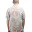 80’s Clock Patterned Button-Up - Large