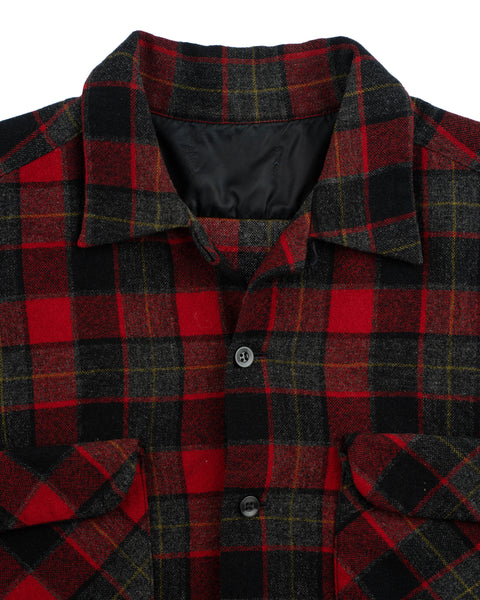 70’s Flannel Loop Collar - Medium