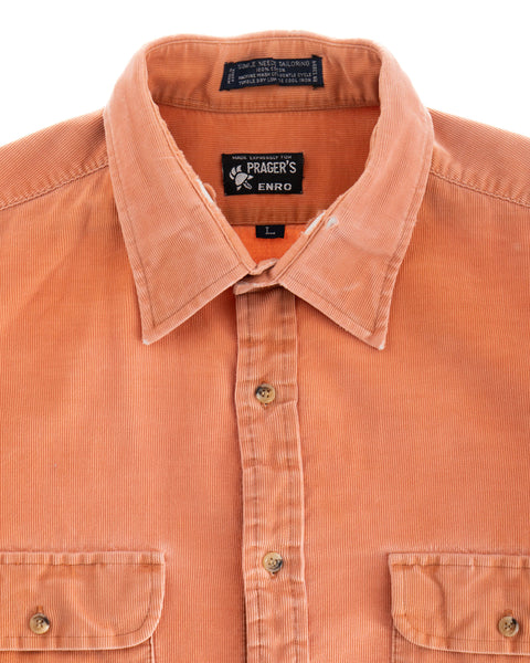 70’s Corduroy Button-Up - Large