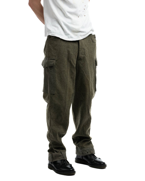 50’s Wool Military Trousers - 30” x 30”