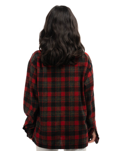70’s Flannel Loop Collar - Medium