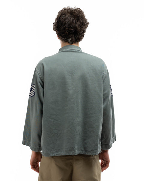 50's Sage Green USAF 13 Star Shirt - Medium