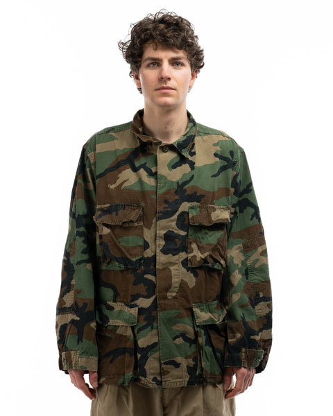 80’s Camo Ripstop Jacket - XL