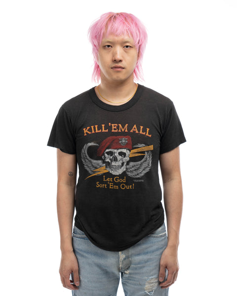 80's Kill ‘em All Tee - Large