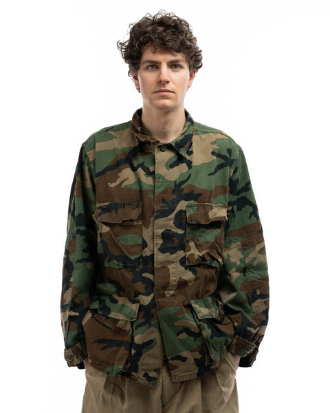 80’s Camo Ripstop Jacket - XL