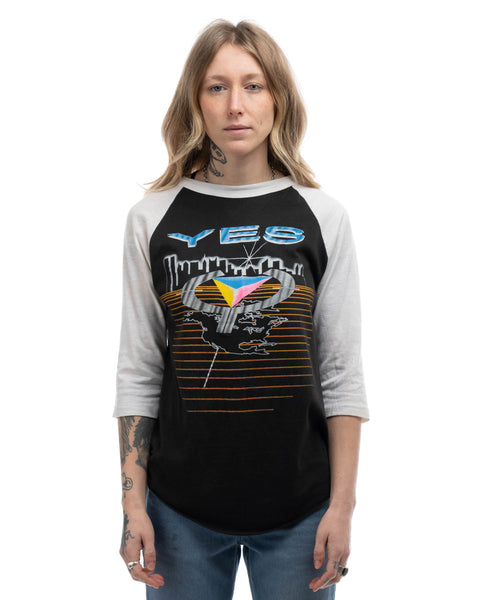 80’s Yes World Tour Raglan Tee -  Medium