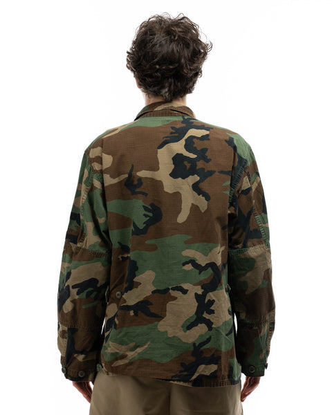 80’s Camo Ripstop Jacket - XL