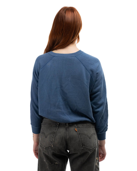 70’s Faded Raglan Sweatshirt - Medium