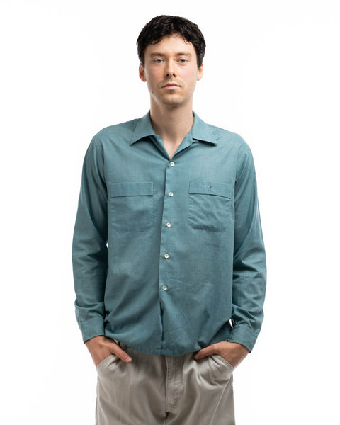 60’s Donegal Loop Collar Shirt - Large
