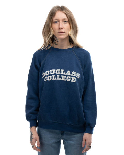 80's Douglass College Crewneck Sweatshirt - Large
