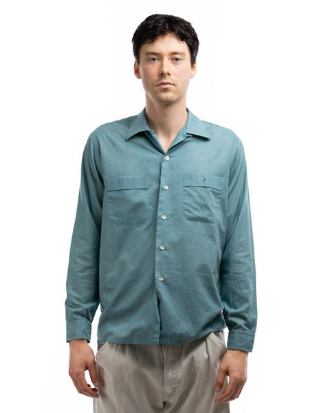 60’s Donegal Loop Collar Shirt - Large