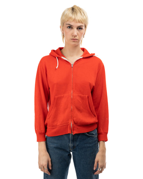 80’s Zip-Up Sweatshirt - Medium