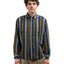 50’s Pilgrim Striped Loop Collar - Large
