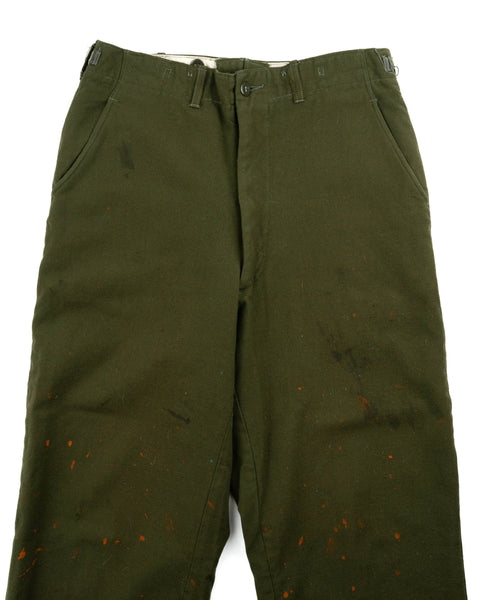 60’s Wool Field Trousers - 30” x 23”