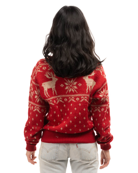 40's Jantzen Novelty Sweater - Medium