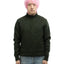 70’s Heavy Wool Mock Neck Sweater - Large