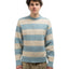 70’s Striped Shetland Wool Sweater - Medium