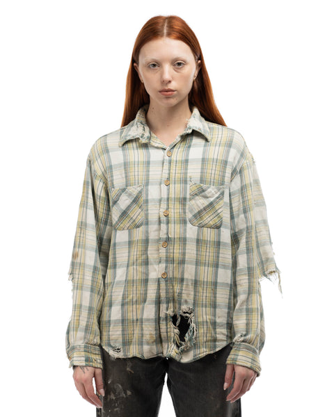 60’s Thrashed Big Mac Cotton Flannel - XL