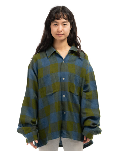 60’s Boxy Wool Flannel - XL