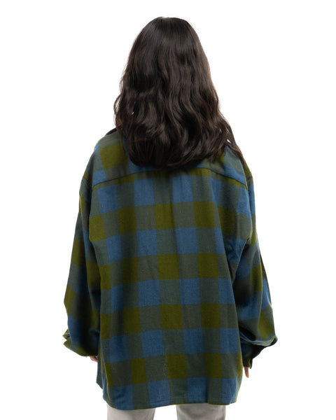 60’s Boxy Wool Flannel - XL