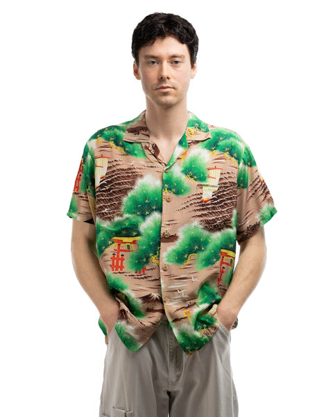 60’s Silk Aloha Shirt - Large