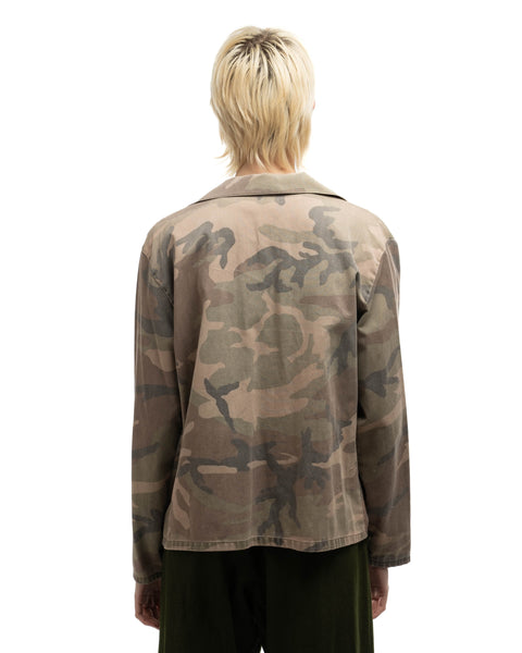 90’s Faded Camo Utility Shirt - Medium