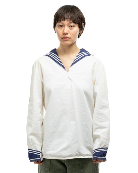 60's Sailor Blouse - Medium