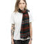 70’s Scottish Wool Plaid Scarf - OS