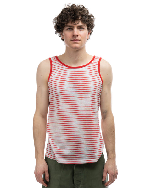 70’s Campus Striped Tank Top - Small